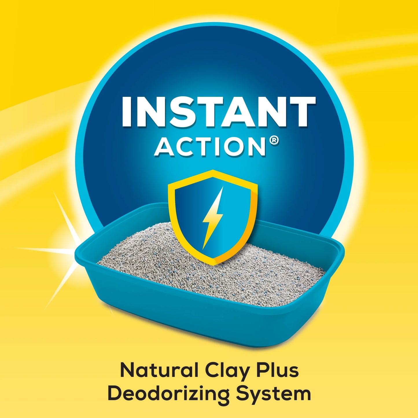 Purina  Instant Action Clumping Cat Litter, Floral Scent, 14 Lb Jug