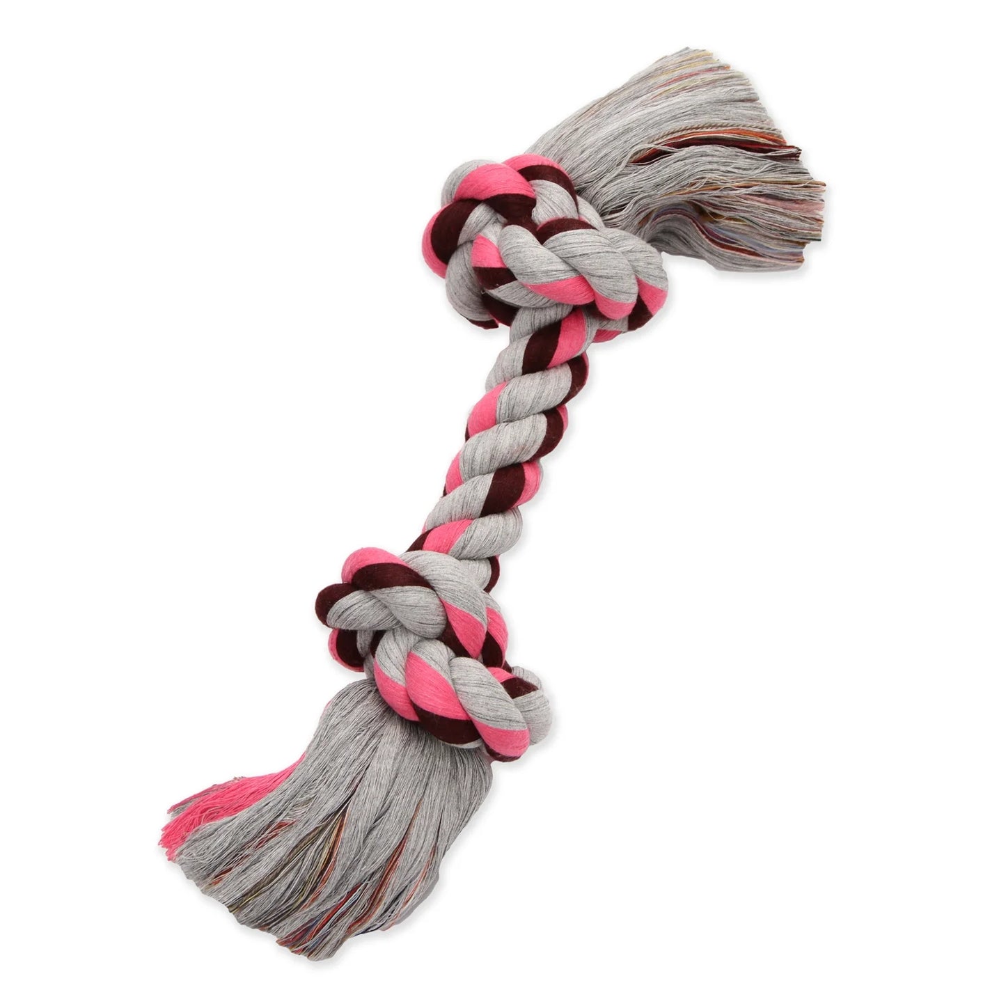 Flossy Chews Cottonblend 5 Knot Tug Rope Dog Toy Extra Large 36", Assorted Colors